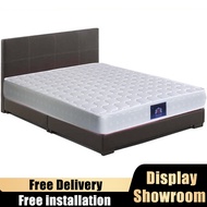 SET 8 Inch Spring Mattress with Bebframe(Free 🚚& install)Single/Super Single/Queen/Single/ Kings Siz