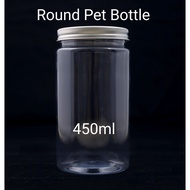 450ml PET Round Plastic Food Jar / Balang Plastik / Plastic Bottle/ Balang kuih/Balang raya plastik 