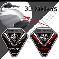 Tank Pad Decorate 3D Stickers Decals For Yamaha FJR1300 FJR 1300 Windshield Side Box Screen Wind Def