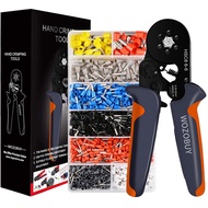 Photo Tool, Self-adjustable Crimping Pliers Set with Ratchet and Crimping Wire Connectors