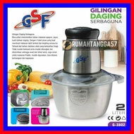 BLENDER DAGING STAINLESS GSF G-3802 / GSF 3802 / GSF G 3802 / ALAT PENGGILING DAGING BLENDER BUMBU L