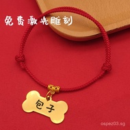 Hot  Dog Tag Identity Tag Custom Pet Cat Small Dog Teddy Dog Anti-Lost Tag Engraving Handmade Collar