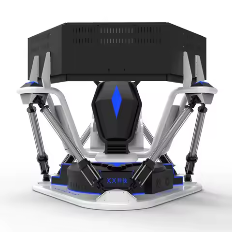 Indoor playground large VR six-axis three-screen dynamic simulation racing driving virtual reality g