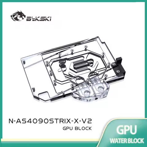 Bykski N-AS4090STRIX-X-V2 /GPU Block Use for ASUS TUF GAMING RTX 4090 / RTX4090 ROG Strix Video Card