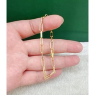 14K Gold Plated Bracelet,Gold Chain,Stacking Bracelet,Snake Link Chain,Gold Bracelet for Women