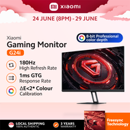 Xiaomi Gaming Monitor G24i | 24" Fast IPS | 180Hz High Refresh Rate | 1ms GTG Response Time | FreeSy