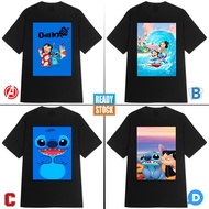 KATUN Lilo And Stitch Casual Tshirt Cotton Material