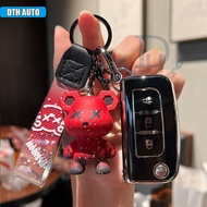 DTH Silver-Rimmed Car Remote Key Case Key Cover For Foton Daimler Auman Automotive GTL Heavy Truck E