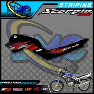 09/sticker STRIPING SCORPIO STEKO ABSTRACT DESIGN
