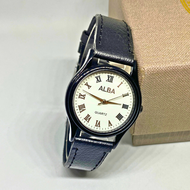 JAM TANGAN COUPLE WANITA QUARTZ TALI KULIT MURAH GROSIRAN