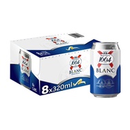 Kronenbourg 1664 Blanc Wheat Beer 320ml 8's Can (Laz Mama Shop)