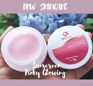 Sunscreen pinky glowing cream siang drw skincare bpom