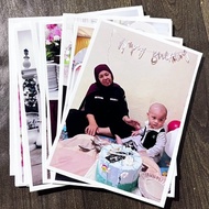 High quality glossy 2R 3R 4R 5R size photo printing