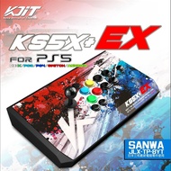 【KDiT】 【凱迪特】王蛇機 街機格鬥大搖桿 KS5X+EX (For PS5/SWITCH/PS4/PS3/PC-X/ANDROID)