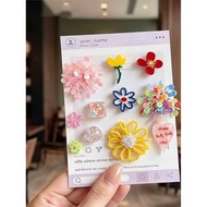 🔥Ready Stock🔥Shoe flower aksesori kasut Jelly shoe accessory Shoe Charms Hole-Shaped DIY Flower Bead