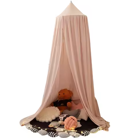 MACH-Mosquito Net For Baby Kids, Princess Dome Dream Castle Baby Bedding Room Castle Play Tent Hangi
