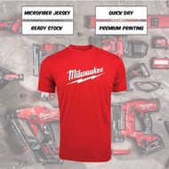 Milwaukee Tshirt Microfiber Jersey Power Tools