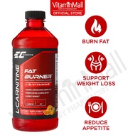 EC Sport L Carnitine Fat Burner + Apple Cider Vinegar Weight Loss Supplement Curb Appetite - 473ml