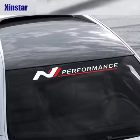 N Performance Car Windshield Body Sticker For Hyundai i10 i20 i30 i40 ix35 TUCSON Elantra SONATA GEN