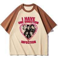 One Infection Directions women University anime streetwear 80s korean clothes t-shirt aesthetic 2000