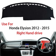 TAIJS Factory leather,polyester,flannel Car Dashboard cover For Honda ELYSION 2012-2015 Right Hand d