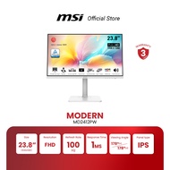MSI MONITOR MODERN-MD2412P | MODERN-MD2412PW  | 23.8" FHD | IPS | 100Hz | 1ms (จอคอมพิวเตอร์) [Pre-O