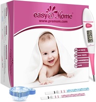 EasyHome Ovulation Test Kit (50 LH Tests + 20 HCG Tests + 1 Thermometer + 70 Cups)