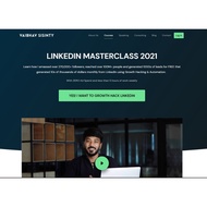 LinkedIN Masterclass 2021 Vaibhav Sisinty Video Course LinkedIN Sales marketing