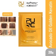 PURC Keratin Treatment Brazilian Avocado Oil Golden Keratin Deep Nourishing Repair Frizz Hair SPA Hair Treatment