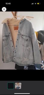 Levis 保暖牛仔外套超厚小羔羊oversize無敵男女皆可