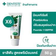 (แพ็ค 6) Dentiste Premium Care Toothpaste Tube 50 GM. ยาสีฟันสูตรพรีเมี่ยมแคร์ ยับยั้งแบคทีเรีย 12ชม