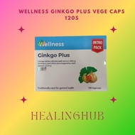 WELLNESS GINKGO PLUS ASHWAGANDHA LANCARKAN PENGALIRAN DARAH RELAX