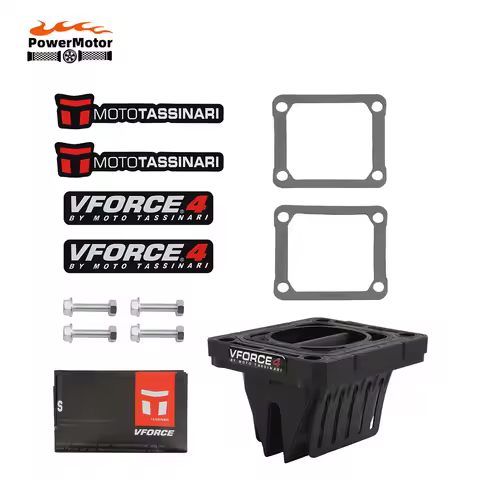 Motorcycle Reed Valve V-Force 4 V4144 Carbon Fiber Kit for Yamaha YZ125Z RX135 RXZ135 Fuel System Mo