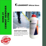 SONS 21 Cement Remover 1 Litre - Toilet Porch Tiles All Type Surface