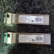 SFP BIDI NOKIA 10g 10km sepasang