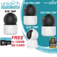 Uniarch Indoor Model S2E 2MP/S3E 3MP/S3E Pro 3MP 5MP Two Way Talk Security CCTV Camera by UNV [Free 