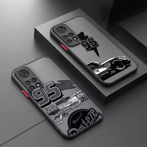 Cars L-Lightning M-McQueen For Xiaomi Mi 15T 14T 12T POCO C71 C40 C31 X7 X6 X5 X4 X3 F5 F4 F3 M4 M3 