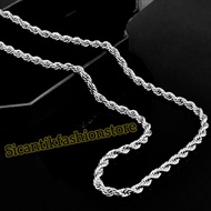 60CM MINING TITANIUM NECKLACE FASHION MEN/WOMEN ANTI RUST FOREVER FASHION MEN