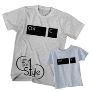 Father and Son T-Shirt Ctrl C Copy Ctrl V Paste, Computer Programmer