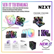 NZXT F120 12cm & F140 14cm RGB DUO & F240 / F280 / F360 RGB CORE Desktop Casing Fans Advanced RGB Li