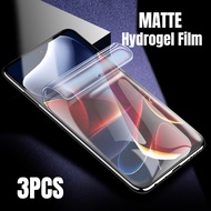 alcatel3 V3Pro V3Ultra V3Classic 3Pcs Full Cover Matte Frosted Soft Hydrogel Film For alcatel V3 Pro