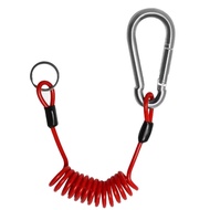 Coiled Design Breakaway Trailer Cable Easy To Install Flexible And Tangle-Free 14.7 X 11.5 X 3.4 Cm 