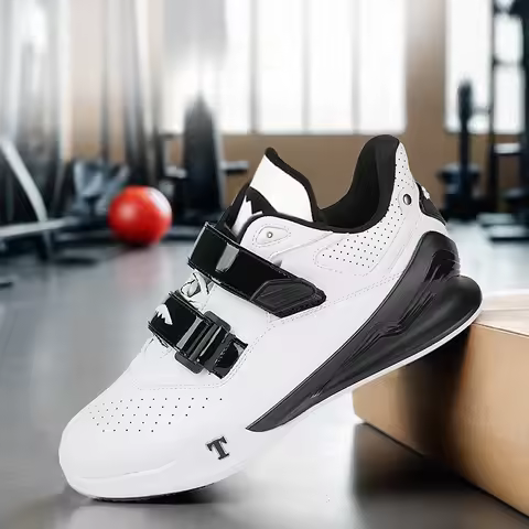 Professional Weightlifting Shoes Comfortable Indoor Squat Training Shoes Durable Anti Slip Weightlif