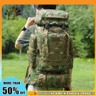 MANTU 80L Travel Bag For Women Men Oxford Cloth Outdoor Backpack Camouflage Travel Backpack