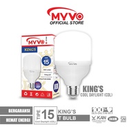 CAHAYA MYVO LED Bulb LIGHT GUARANTEE MYVO King's LED Lamp Type 15 T Bulb White Light Bulb