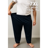 1365 4XL-7XL Long pants Tracksuit Plus Size Men seluar panjang Perempuan/Lelaki