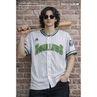 (New one) Majestic JPN T0KY0 SW4LL0W5 Baseball Jersey original size M fit L over (P69 x L60)