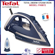 TEFAL FV6872 2800W STEAM IRON WITH SMART TECHNOLOGY, MADE IN FRANCE, 2 YEARS WARRANTY