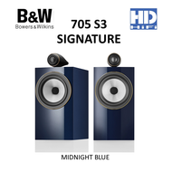 B&W Bowers & Wilkins 705 S3 SIGNATURE Bookshelf Speaker รับประกันโดย Music Plus Cinema