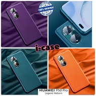 Vegan Leather Case Huawei P50 Pro Soft Case casing cover P 50, P50pro